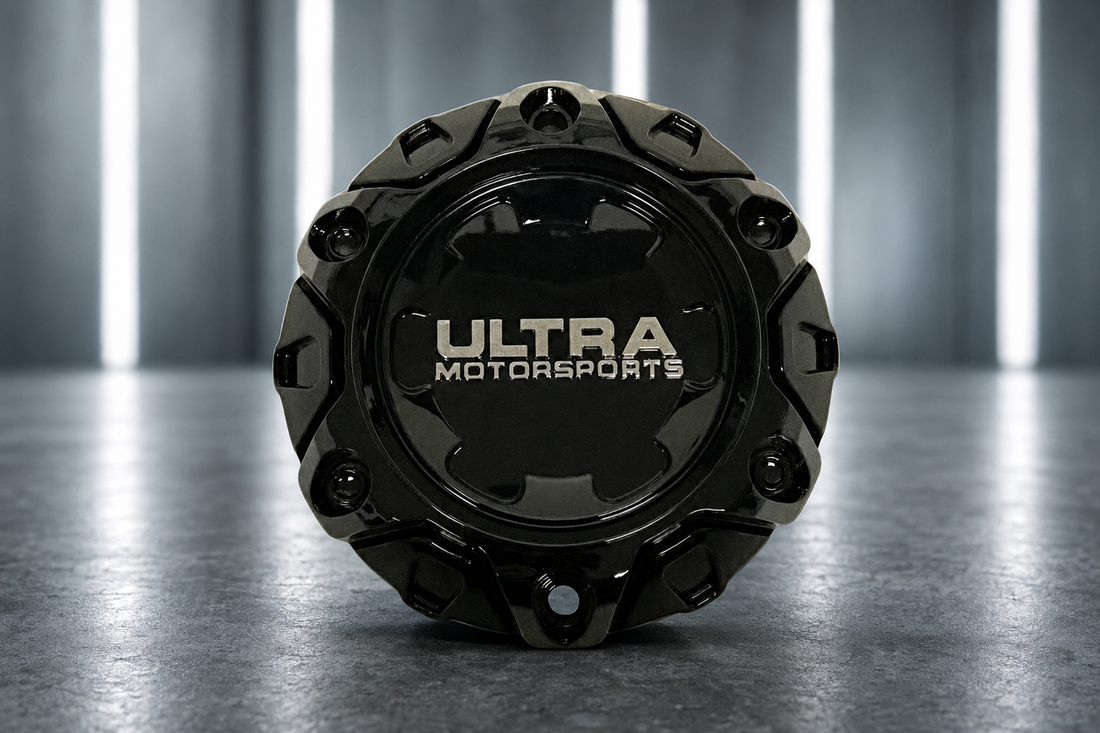 Ultra Motorsports Gloss Black Wheel Center Cap A89-0056BK 83182090F-1B replacement wheel center cap part A89-0056BK