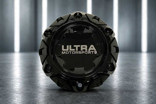 Ultra Motorsports Gloss Black Wheel Center Cap A89-0056BK 83182090F-1B replacement wheel center cap part A89-0056BK