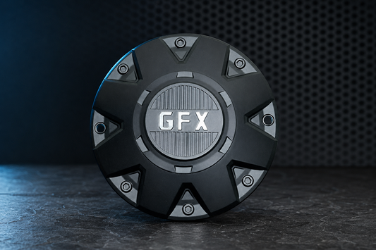 GFX G-FX Matte Black Wheel Center Cap 6265L176 6265L176-YB003 replacement wheel center cap part 6265L176