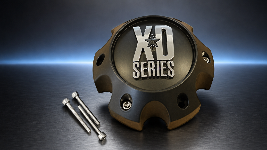 KMC XD Series 796 797 798 Matte Flat Black 6 Lug Wheel Rim Center Cap 1079L145 S708-06 ABS editorial center cap identification guide