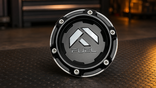 Fuel Offroad Wheels 1005-50SNBL Gloss Black and Chrome Center Cap replacement wheel center cap part 1005-50SNBL