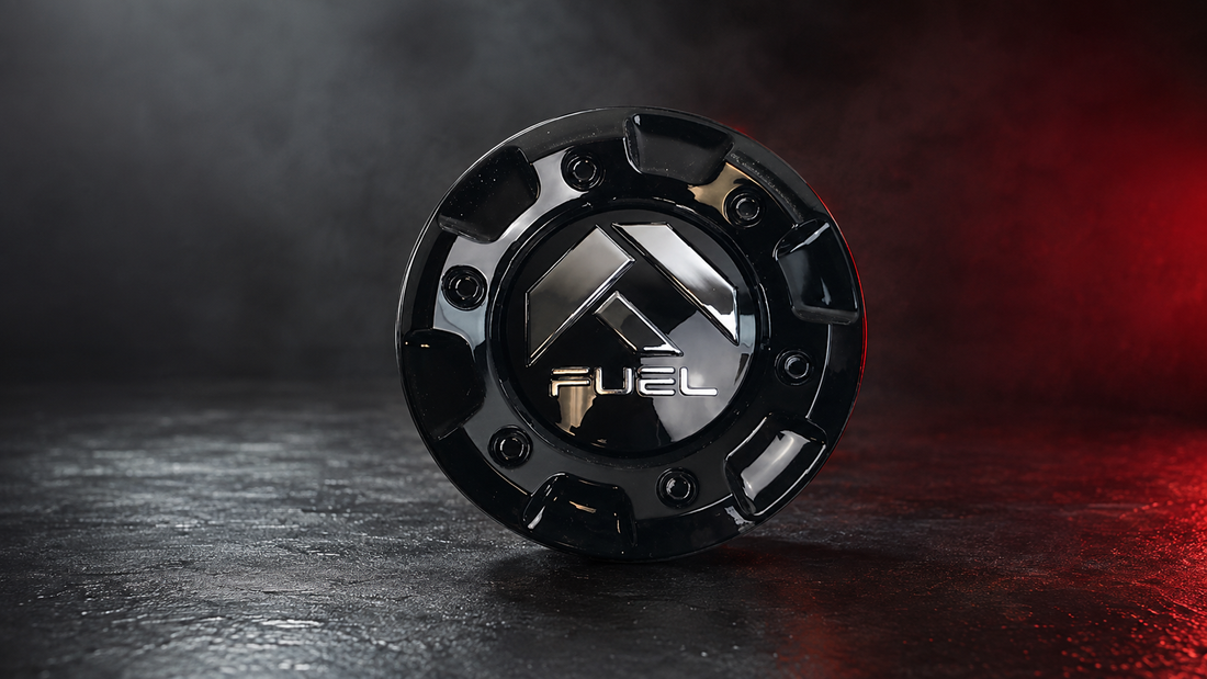 Fuel Wheels 1001-58CEN-GB Gloss Black Center Cap replacement wheel center cap part 1001-58CEN-GB