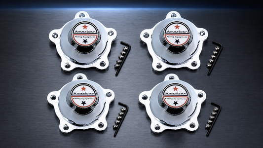 American Racing 4 Pack VN105-1CAP 1055001 Chrome Wheel Center Cap replacement wheel center cap part VN105-1CAP