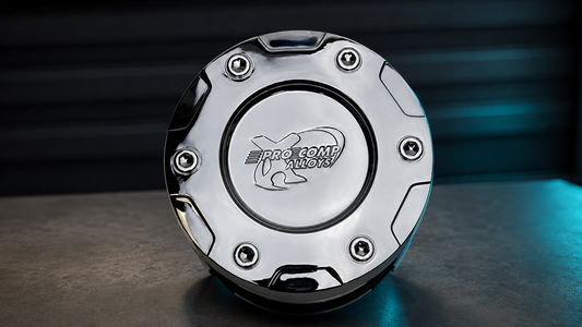 Pro Comp Chrome Push Thru Wheel Center Cap 8515041 replacement wheel center cap part 8515041