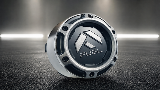 Fuel Offroad Wheels 1005-50SGD Matte Black and Gray Center Cap 8 Lug replacement wheel center cap part 1005-50SGD