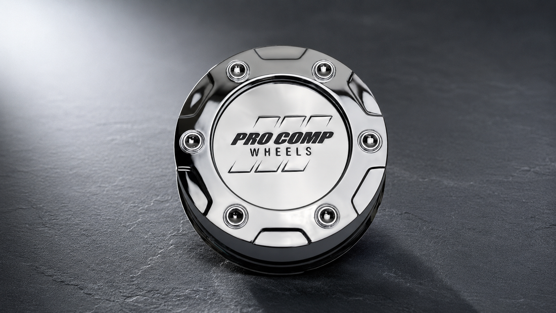 Pro Comp Chrome Snap in Wheel Center Cap 7342142 8342141 S511-33 Sticker Logo replacement wheel center cap part 7342142