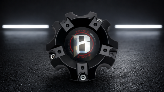 Ballistic Matte Black Wheel Center Cap CAP-WX03-135/139.7-5H replacement wheel center cap part CAP-WX03-135/139.7-5H