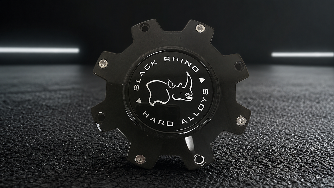 Black Rhino Cap M-916 Gloss Black Wheel Center Cap PSCO288165BLAGBK replacement wheel center cap part M-916