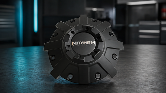 Mayhem Wheels 8107 Cogent C108107MB Matte Black Center Cap replacement wheel center cap part C108107MB