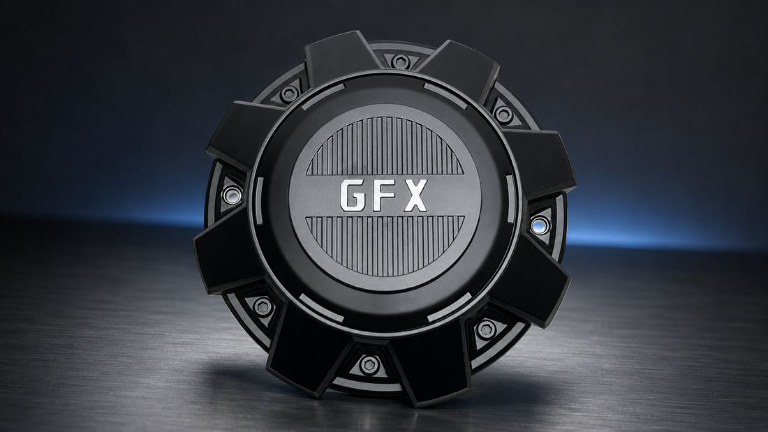 GFX G-FX Matte Black Wheel Center Cap replacement wheel center cap part C-6265L210