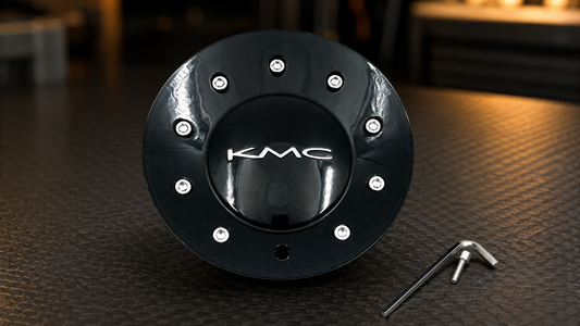 KMC Wheels KMC 677 D2 496L170 Gloss Black Center Cap replacement wheel center cap part 496L170