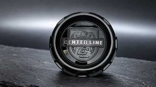 Center Line Gloss Black Tall Snap in Wheel Center Cap C-760 C-760-2 replacement wheel center cap part C-760