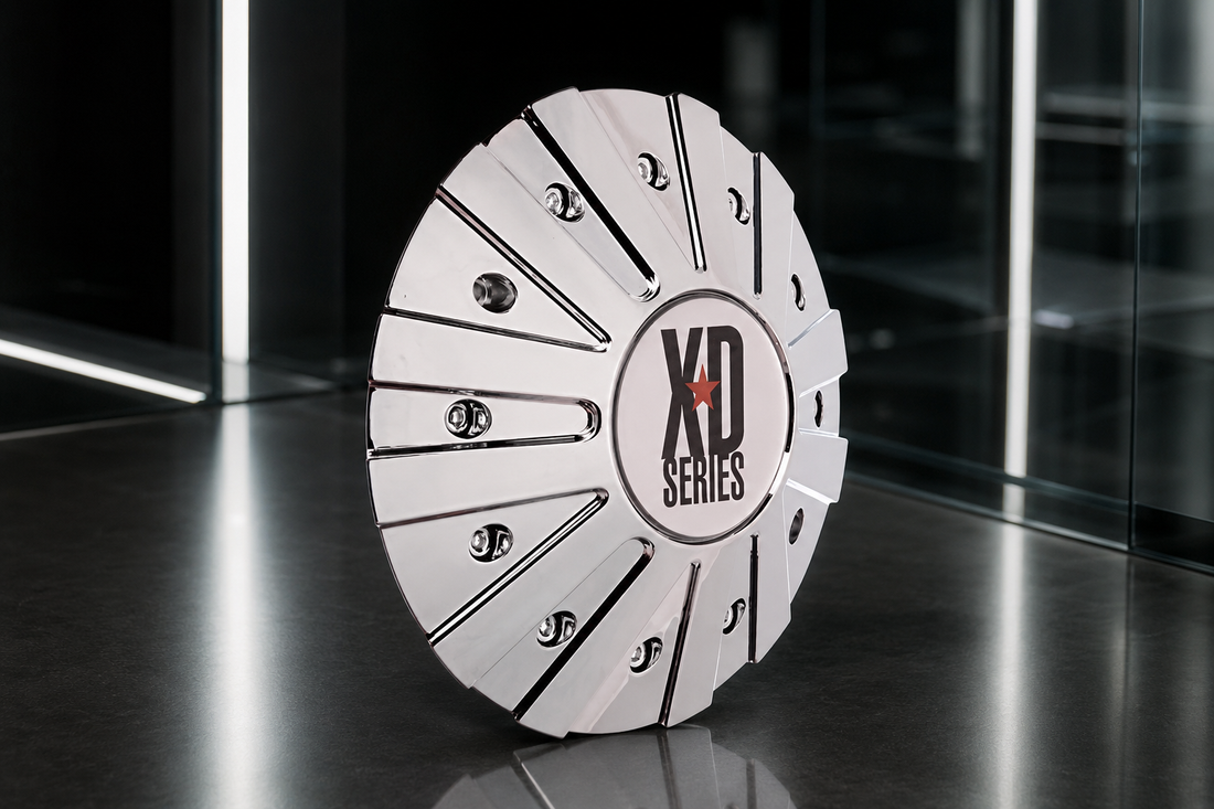 KMC XD Series 778 Monster Chrome Wheel Rim Center Cap 846L215 LG0810-27 replacement wheel center cap part 846L215