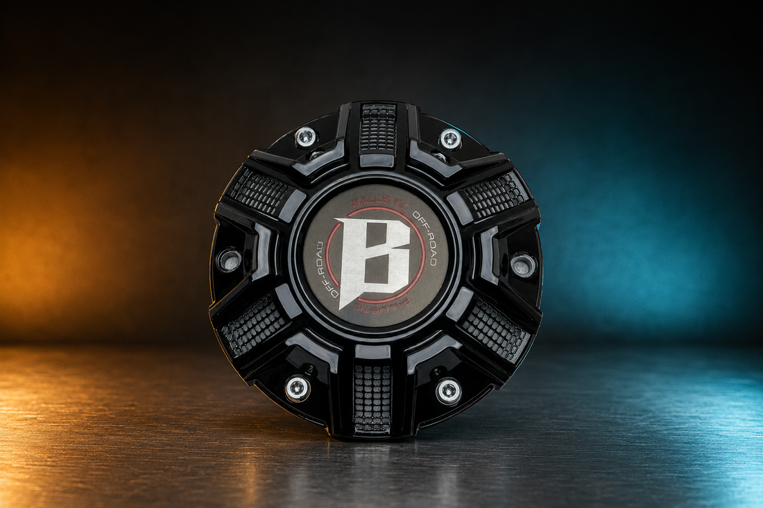 Ballistic Off-Road Gloss Black Wheel Center Cap CAP OR-D replacement wheel center cap