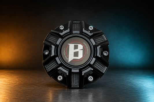 Ballistic Off-Road Gloss Black Wheel Center Cap CAP OR-D replacement wheel center cap