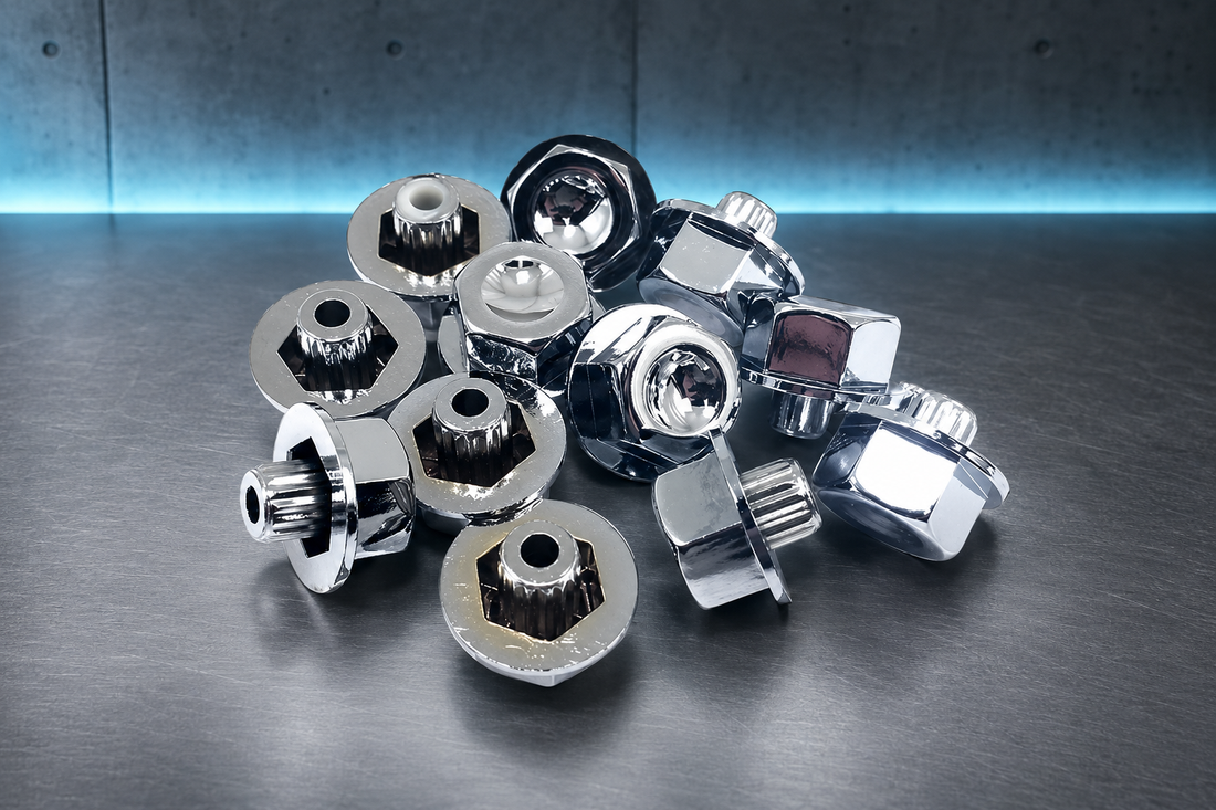 12pcs Wheel Decorative Chrome Rivets Bolts for KMC XD Series XD778 Monster D40 product photo