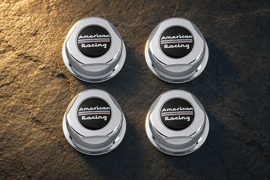American Racing 4 Pack 1307100 Chrome Wheel Center Cap replacement wheel center cap part 1307100