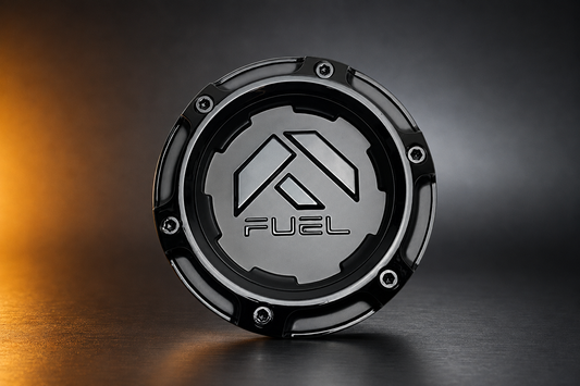 Fuel Offroad Wheels 1005-50SGBLD Matte Black and Gloss Black Center Cap 8x6.5 replacement wheel center cap part 1005-50SGBLD