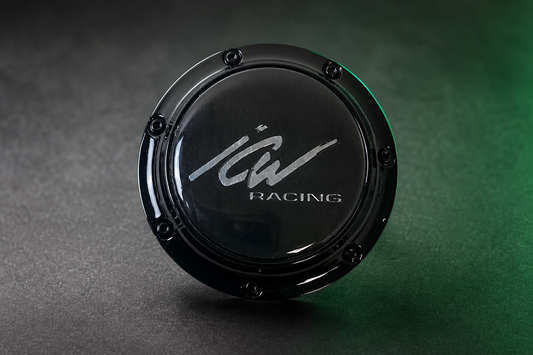 ICW Racing Wheels 316K70 Black Wheel Center Cap replacement wheel center cap part 316K70