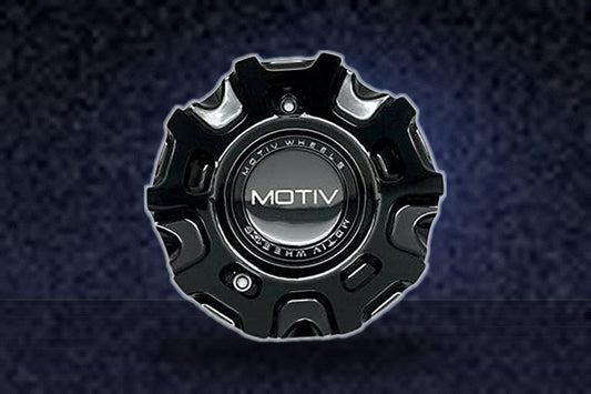 Motiv Wheels Gloss Black Wheel Center Cap CAP-MH4-B21 CAP6-BLACK replacement wheel center cap part CAP-MH4-B21