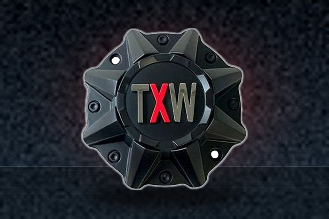 TXW Wheels OC 2 OC Matte Black Wheel Center Cap replacement wheel center cap part OC-TXW-2