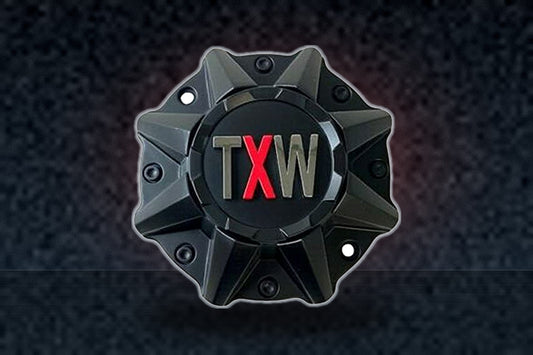 TXW Wheels OC 2 OC Matte Black Wheel Center Cap replacement wheel center cap part OC-TXW-2