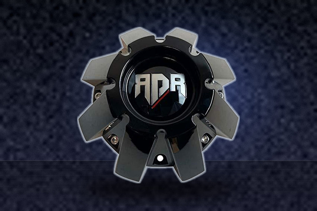 RDR Wheels CBRD1-2P Gloss Black Center Cap replacement wheel center cap part CBRD1-2P