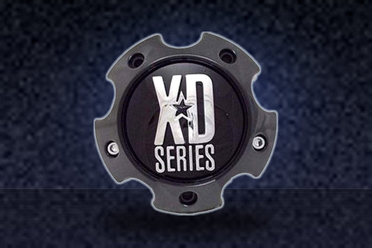 XD SERIES KMC 1079L145AGB 1079L145A LG0811-31 Gloss Black Center Cap 5 Lug replacement wheel center cap part 1079L145AGB