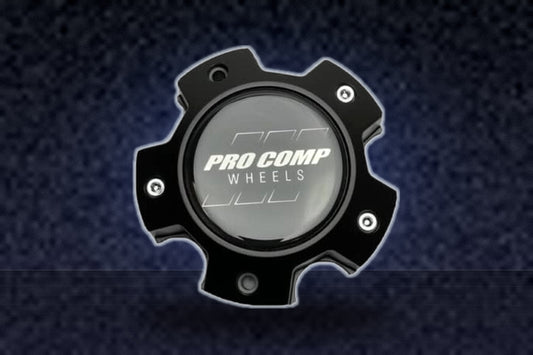 Pro Comp Matte Black Wheel Center Cap 504155542 5041555000 Resin Decal replacement wheel center cap part 504155542