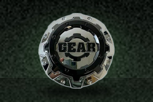 Gear Alloy C-741-1 GEAR-741-1 Chrome and Black Wheel Center Cap replacement wheel center cap part C-741-1