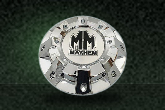 Mayhem Wheels 8100 C108100C 81492090F-2 81492090F-1 Chrome Wheel Center Cap replacement wheel center cap part C108100C