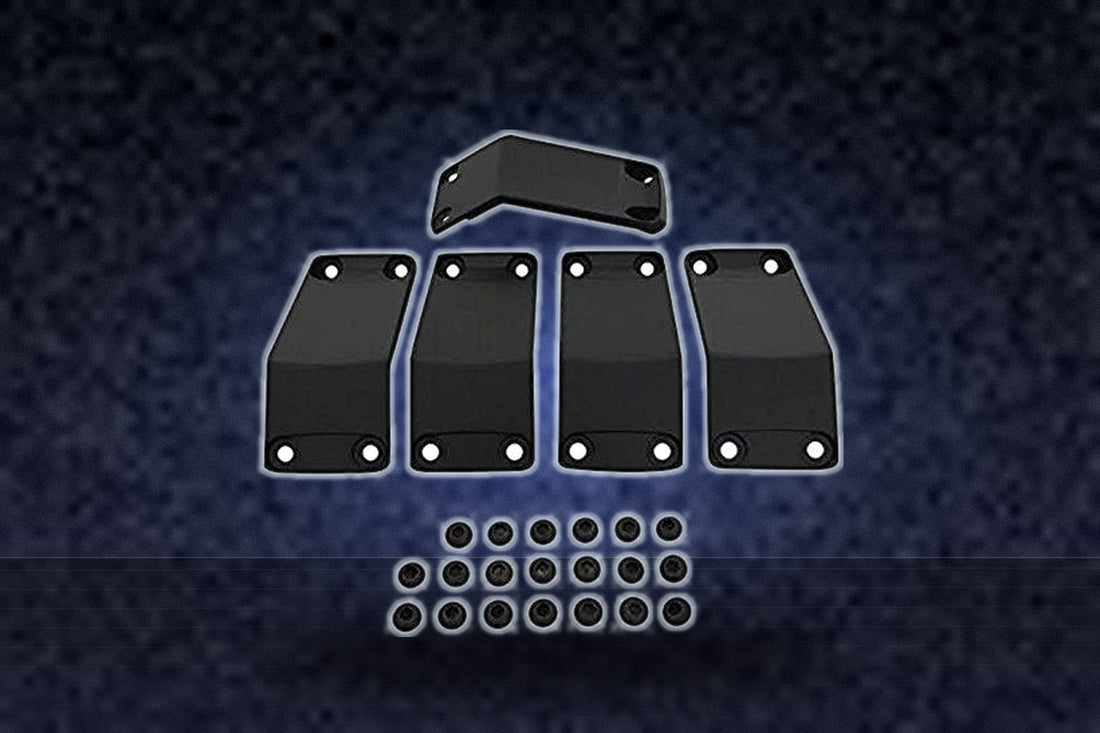 KMC XD Series Rockstar 2 811FIN29018ABS Black Wheel Inserts 20x9 Set of 5 replacement center cap logo / insert part 811FIN29018ABS