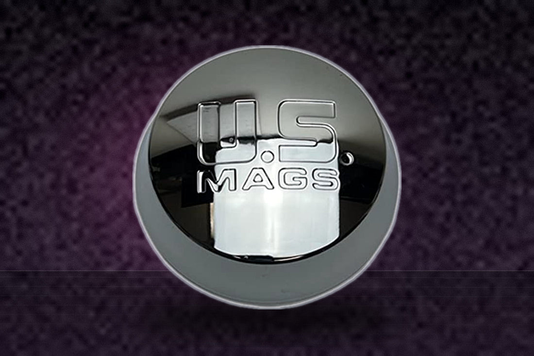 U.S. Mags Wheels 1014-09-06P Polished Aluminum Center Cap replacement wheel center cap part 1014-09-06P