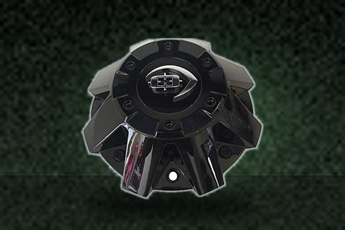 Vision Wheels 420 C420GB-8 Gloss Black Center Cap replacement wheel center cap part C420GB-8