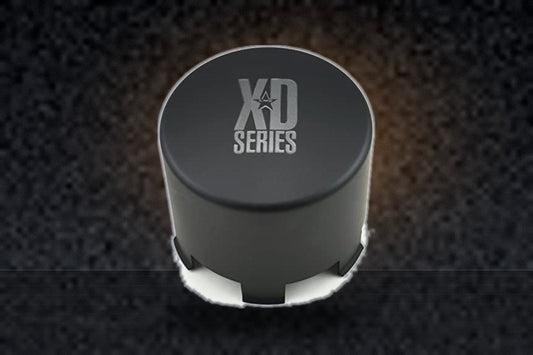 XD SERIES KMC 1001342 1001342B 1001125 Matte Black Center Cap replacement wheel center cap part 1001342