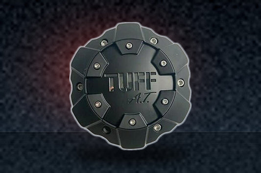 TUFF at Wheels C611901 CB3C C706901 Matte Black Chrome Logo Wheel Center Cap replacement wheel center cap part C611901