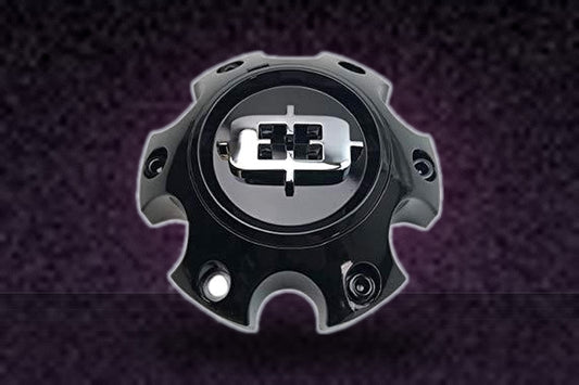 Vision Wheels C360GB-6V Gloss Black Center Cap replacement wheel center cap part C360GB-6V