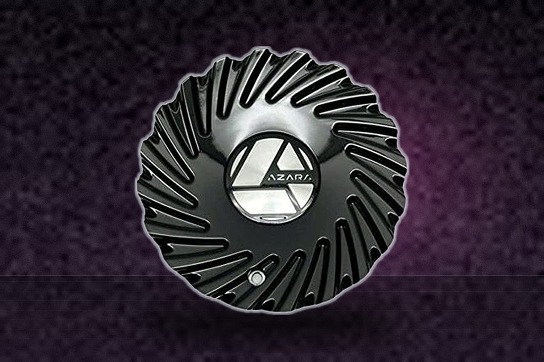 Azara Gloss Black Wheel Center Cap C244L173S-B replacement wheel center cap part C244L173S-B