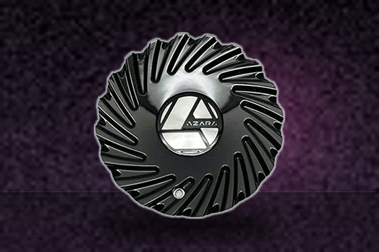 Azara Gloss Black Wheel Center Cap C244L173S-B replacement wheel center cap part C244L173S-B