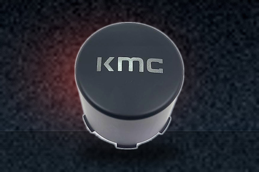 KMC Wheels Matte Black Wheel Center Hub Cap 4-1/4"OD Snap-In for 6x5.5 6x139.7 5x5.5 5x139.7 KM522 Enduro replacement wheel center cap part KM522