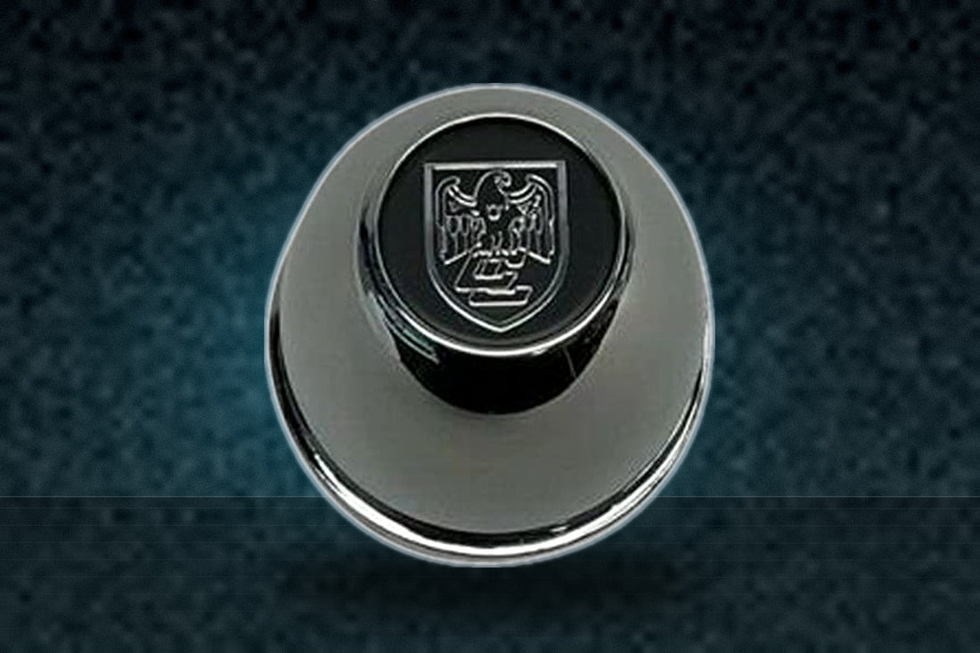 Center Line Bullet Style Chrome Snap in Wheel Center Cap C8538 3.3 Inch Overall replacement wheel center cap part C8538