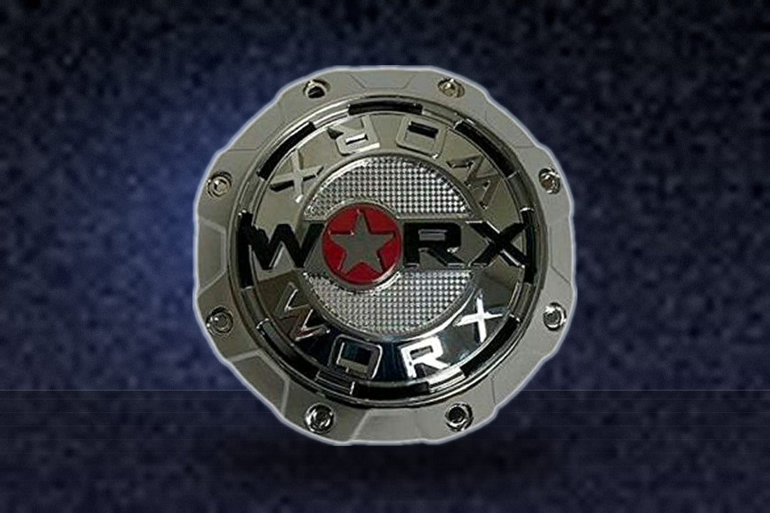Worx by Ultra 8 Lug Chrome Wheel Center Cap 30171765F-A 1-Inch Spacer replacement wheel center cap part 30171765F-A