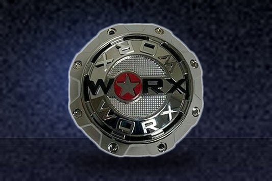 Worx by Ultra 8 Lug Chrome Wheel Center Cap 30171765F-A 1-Inch Spacer replacement wheel center cap part 30171765F-A