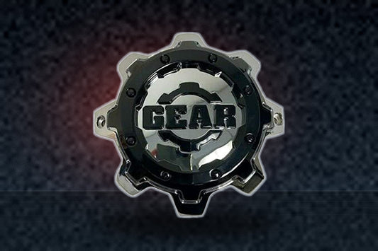 Gear Alloy C-741-2 GEAR-741-2 Chrome and Black Wheel Center Cap replacement wheel center cap part C-741-2