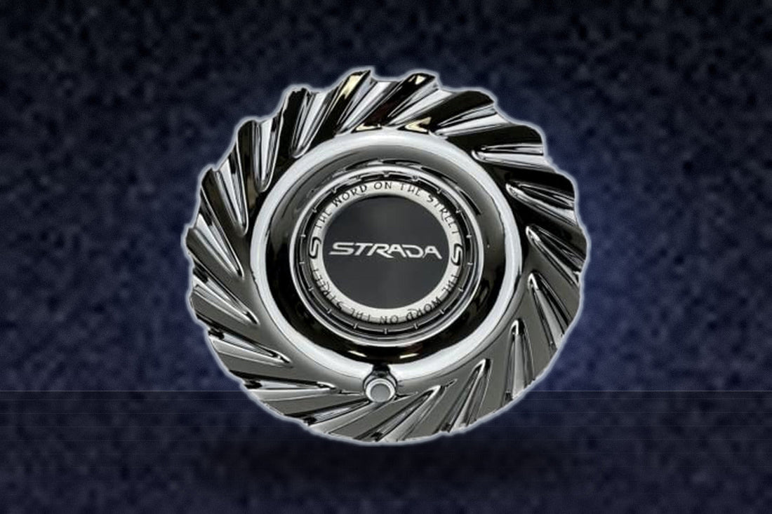 Strada Chrome Wheel Center Cap C-1087-4 C-STRA-2 replacement wheel center cap part C-1087-4