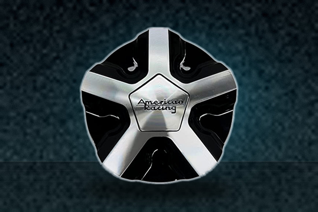 American Racing FBAAR921CAPB-GBM AR921CAPB-GBM 921-1-CAP SL1609-01 Gloss Black and Machined Center Cap replacement wheel center cap part FBAAR921CAPB-GBM