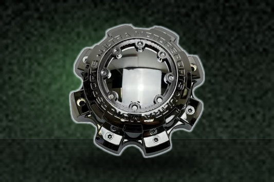 Ultra Motorsports Chrome 8 Lug Wheel Center Cap 89-9879 C800806 replacement wheel center cap part 89-9879