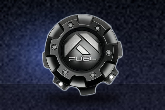 Fuel Offroad Wheels 1001-60MBV Matte Black with Gunmetal Logo 8x170 Fitment replacement wheel center cap part 1001-60MBV