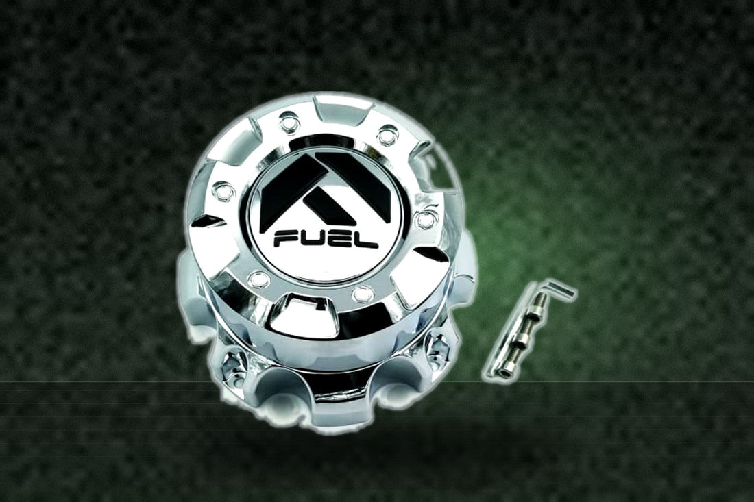 Fuel Chrome 8 Lug Wheel Center Cap Tall 1001-60 replacement wheel center cap part 1001-60