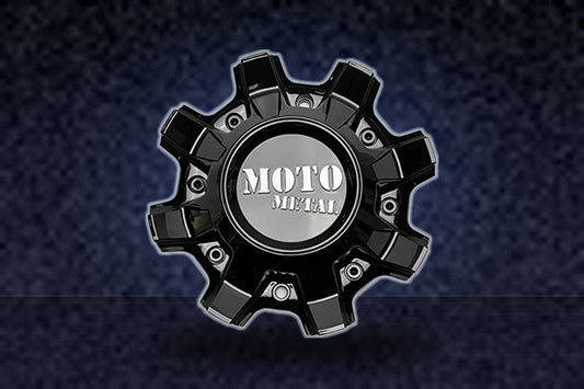 Moto Metal Wheels Spider M804 CAP-MO804C-GB Gloss Black Center Cap replacement wheel center cap part M804